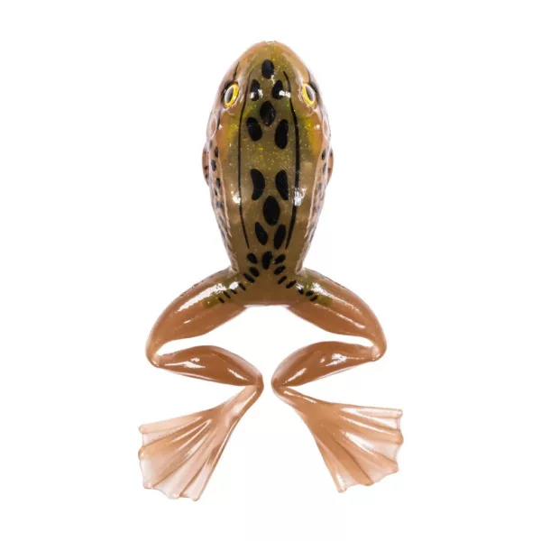 Livetarget Freestyle Frog Tan-Brown 6cm Kikker Imitatie 3 stuks