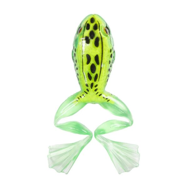 Livetarget Freestyle Frog Groen-Wit 6cm Kikkerimitatie 3 stuks