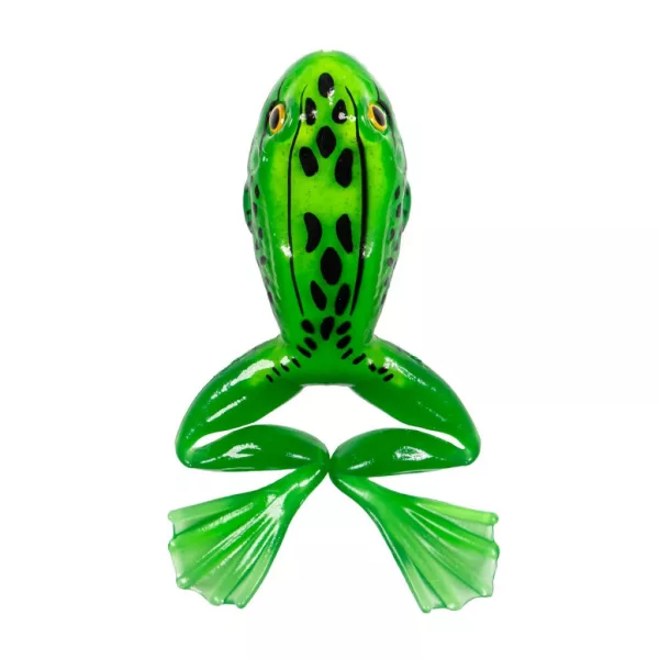 Livetarget Freestyle Frog Groen-Geel 6cm Kikker Imitatie 3st