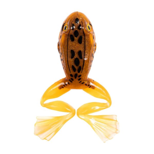 Livetarget Freestyle Frog Oranje-Bruin 6cm Kikker Imitatie 3st