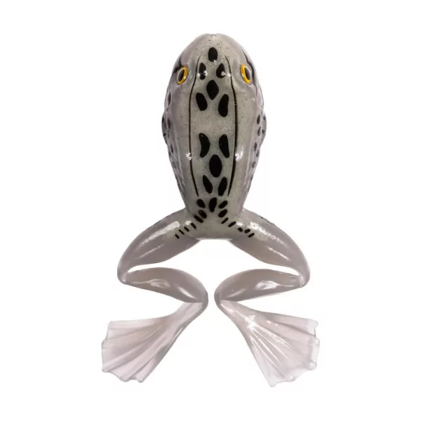 Livetarget Freestyle Frog Grijs-Wit 7,5cm Kikker Imitatie 2 stuks