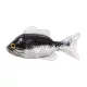 Livetarget Zonnevis Ongemonteerd Zwart-Zilver 8,5cm Rubber Zonnevis 4 stuks
