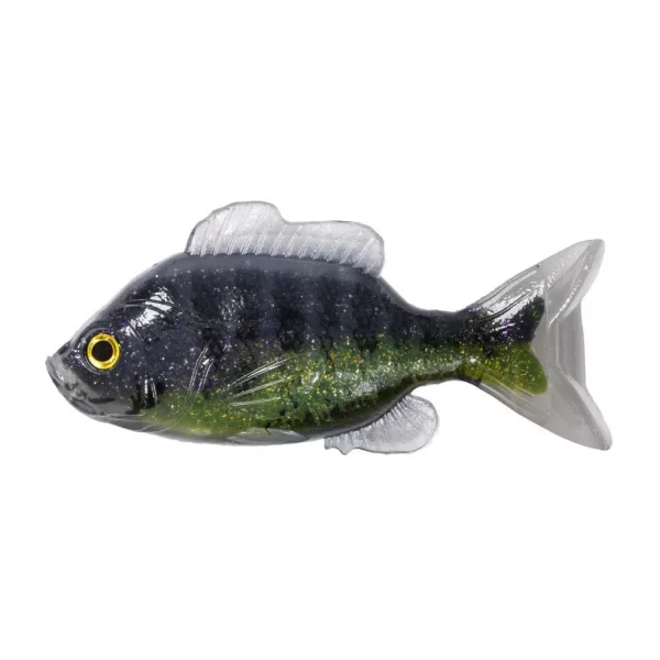 Livetarget Zonnevis Ongetuigd Zwart-Groen 8,5cm Rubber Zonnevis 4 stuks