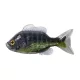 Livetarget Zonnevis Ongetuigd Zwart-Groen 8,5cm Rubber Zonnevis 4 stuks