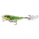 Livetarget Kikker Popper Fluorescerend Groen-Geel 6,5cm 7gr Kikker Imitatie