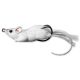 Livetarget Mouse Walking Bait Grijs-Wit 9cm 28gr Muis Kunstaas