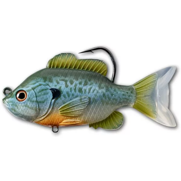 Livetarget Sunfish Swimbait Natuurlijk-Blauw Pumpkinseed 11cm 25gr Zonnebaars Kunstaas