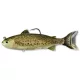 Livetarget Forel Swimbait Olijf-Rood 16,8cm 71gr Plastic Kunstaas
