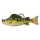 Livetarget Gele Baars Swimbait Geel-Groen 11,3cm 21gr Plastic Kunstaas