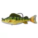 Livetarget Gele Baars Swimbait Geel-Groen 11,3cm 21gr Plastic Kunstaas