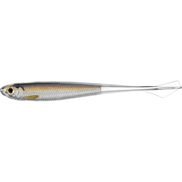 Livetarget Ghost Tail Minnow Dropshot Aas Zilver-Bruin 11,5cm Dropshot Kunstaas