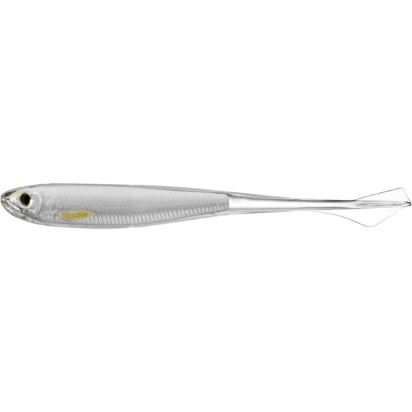 Livetarget Ghost Tail Minnow Dropshot Aas Zilver-Parel 13cm Dropshot Kunstaas