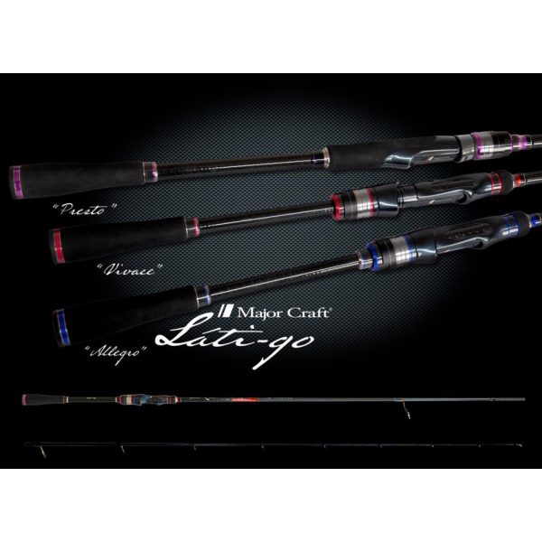 Major Craft Lati-Go LTGS-792M Fast 2,36m 3-18gr 2-delig Spinhengel