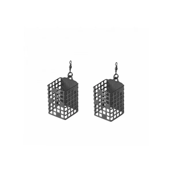 Mivardi Square Cage Feeder Premium 100gr Voerkorf 2 stuks