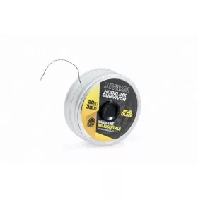 Mivardi Survivor Hooklink 20m 30lbs Gevlochten Onderlijn