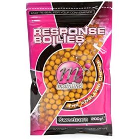   Mainline Shelf Life Boilies Sweetcorn 10 mm 200 g.r - boilie voor haakaas