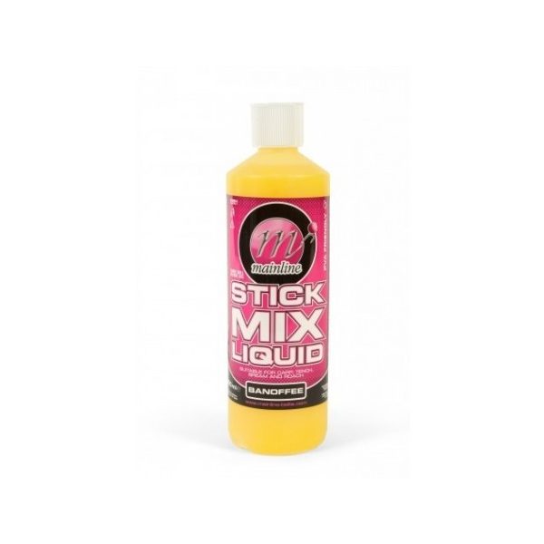 Mainline Stick Mix Liquid - Banoffee - 500 ml Bottle - gietvloeistof, vloeibaar aroma