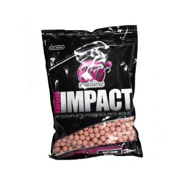 Mainline High Impact Boilies Salty Squid- 15mm - 3 kg - voerboilie