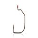 Mustad Assault Wide Gap 1/0 6 stuks Offset haak