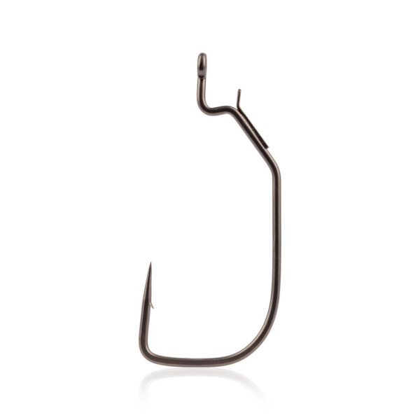 Mustad Alpha-Grip Assault Titanx 2/1 Haak met oog en weerhaak, Offset 4 stuks