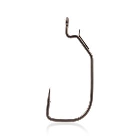   Mustad Alpha-Grip Assault Titanx 5/1 Haak met Oog en Weerhaak Offset 4 stuks