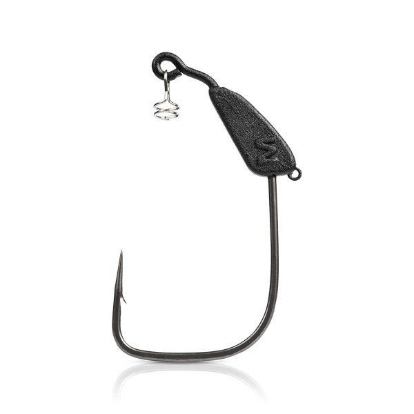 Mustad Infiltrator Weighted 5G Titanx 1 Oog, Baard Offset Haak 3st