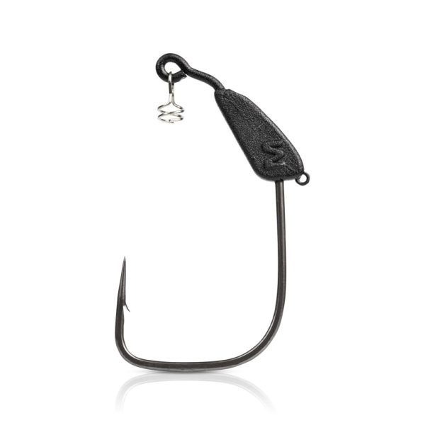 Mustad Infiltrator Weighted 5G Titanx 1/1 Oog, Baard Offset Haak 3st