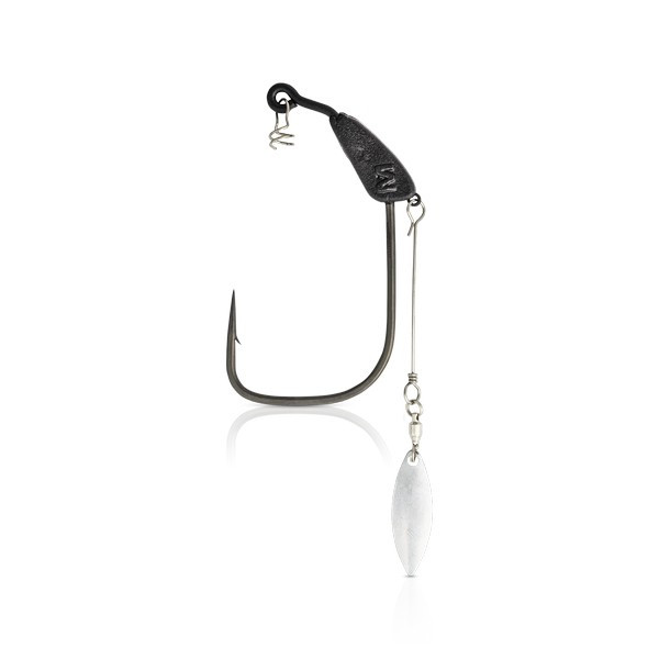 Mustad Infiltrator Blade 5G Titanx 1 Oog, Baard Offset Haak 2st