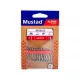 Mustad Ruthless Eyed 4/0 Oog, Met Weerhaak Haak 5st