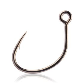   Mustad Ruthless In-Line Enkelvoudig 6 6db Oog, Weerhaak Meervalhaak
