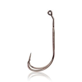   Mustad Frog Double Hook 2X Strong 3.5G Black Nickel 4/1 Dubbele Haak 2st