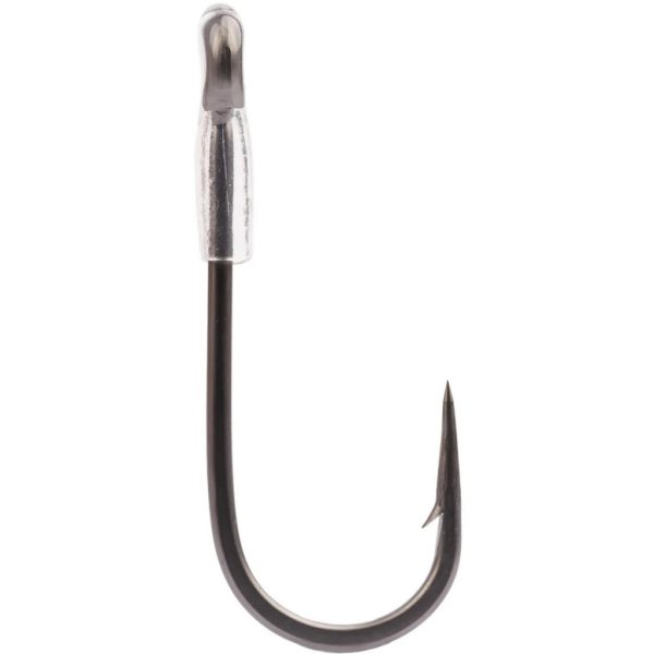 Mustad Heavy Trailer Titanx 4/0 Haak met Oog, met Weerhaak voor Spinvissen 6st