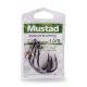 Mustad Live Bait 5 Ex Strong 5/0 Met oog, Haak met weerhaak 5 stuks