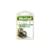 Mustad Big Gun 8/0 Ooghaak, met weerhaak 4st