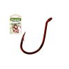Mustad Beak Big Red 2 Haak met oogje, met weerhaak 12 stuks