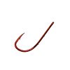 Mustad Red Baitholder 1 Oog, Barbed Haak 14st