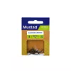 Mustad Blue Allround Hook 2/0 Lapkás, Szakállas Feeder Horog 12db