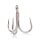 Mustad Un Inline Treble 5X Strong Titan Steel 8/0 Dreg 2 stuks