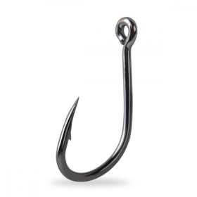   Mustad Iseama Twist Haak 8, 10 stuks. Karperhaak met oog en weerhaak.