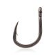Mustad Hoodlum® Titan Steel 4/0 Haak met oogje en weerhaak 6 stuks