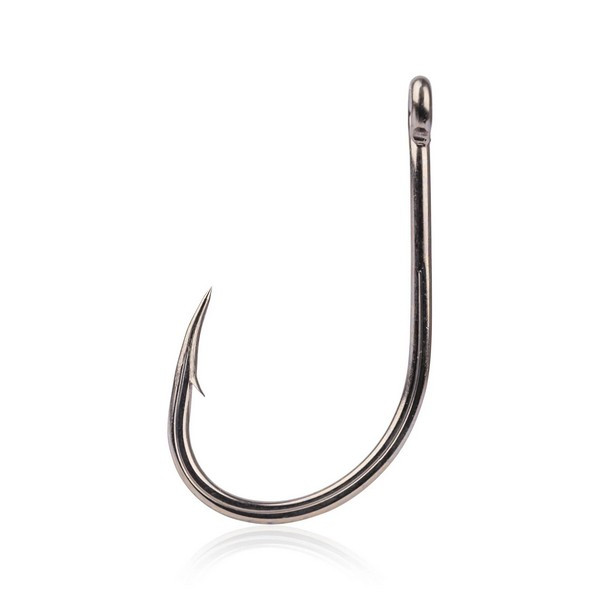 Mustad Big Gun® Titan Steel 4/0 Met oog, met weerhaak Haak 5st