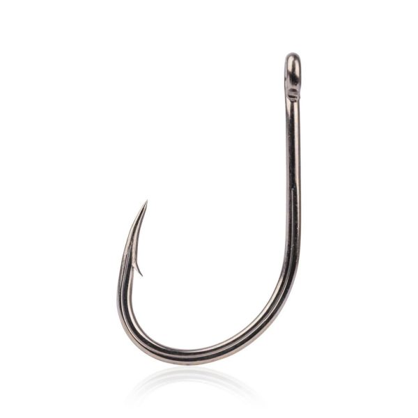 Mustad Big Gun® Titan Steel 9/0 Met oog, met weerhaak Haak 3st