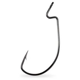   Mustad Light Wire Soft Plastic Hook 4/0 Oog, Met weerhaak Offset Haak 5st.