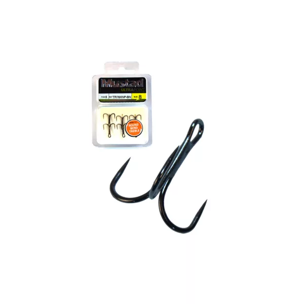 Mustad Up KVD Elite 3/0 Szakáll Nélküli Hármashorog 6db