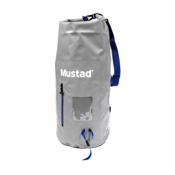 Mustad Daybreak Dry Bag 40l Grijs-Blauw Waterdichte Tas