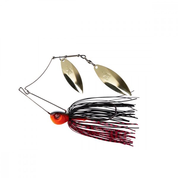 Mustad Armvergrendeling Zwart Oranje 7gr Spinnerbait
