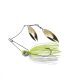 Mustad Armvergrendeling Chartreuse Wit 10gr Spinnerbait