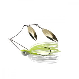 Mustad Armvergrendeling Chartreuse Wit 14gr Spinnerbait