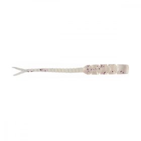   Mustad Aji Hellgramite 5,08cm Helder Paarse Glitter Plastic Aas 12 stuks