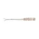 Mustad Aji Hellgramite 5,08cm Helder Paarse Glitter Plastic Aas 12 stuks
